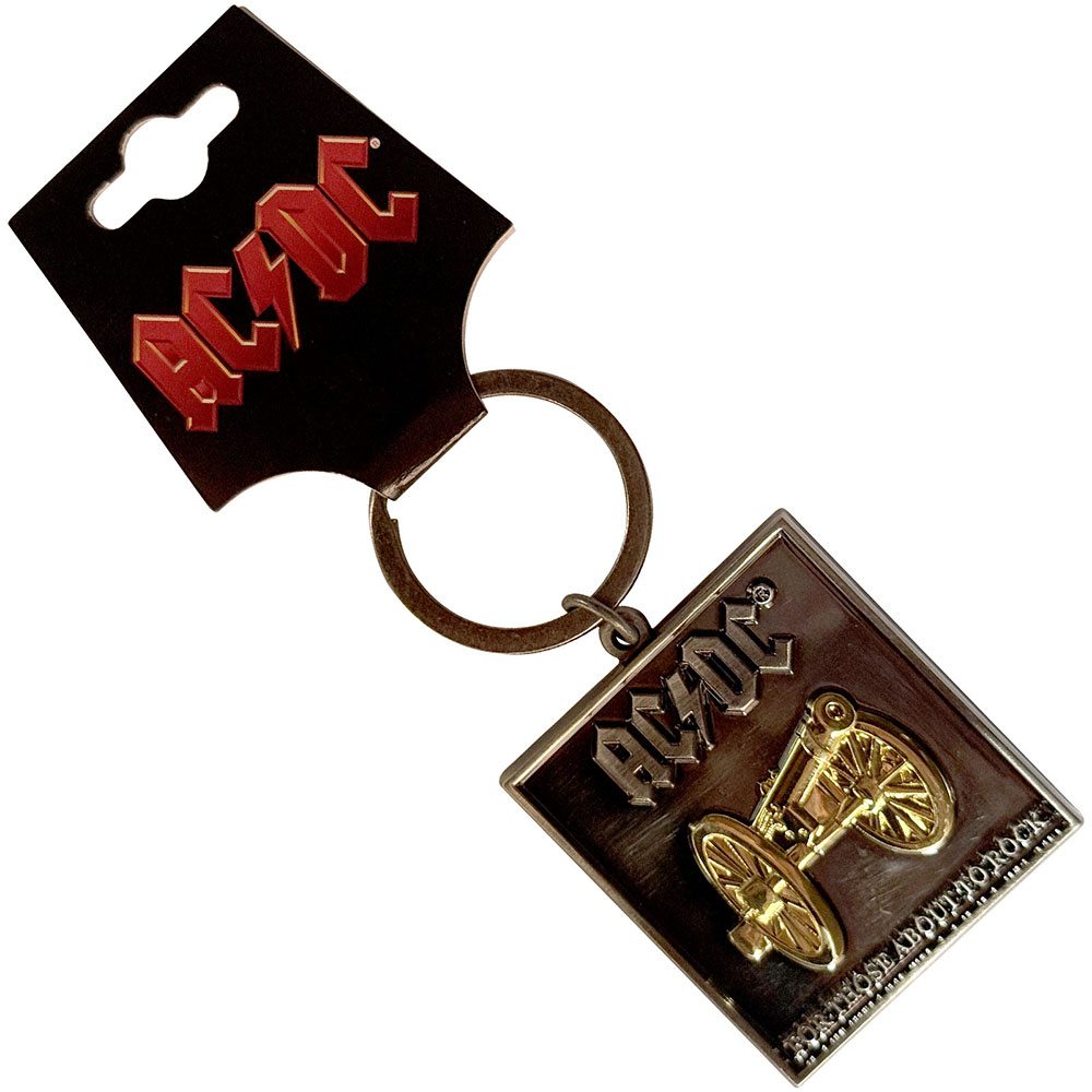 AC/DC - For Those About To Rock 3D Keychain - Brown